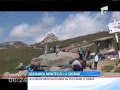 Coadă la telecabina din Bușteni