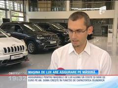 Mașinile de lux au asigurare pe măsură