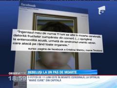 Bebeluş de 11 luni, atins de bacteria E.coli