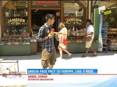 Grecia face pact cu Europa, leul e rege