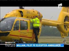 Prinţul William, pilot pe elipcopter-ambulanţă