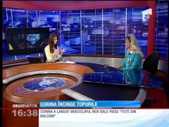 Corina încinge topurile cu melodia "Fete din Balcani"