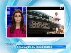 Situaţie incredibilă în Constanţa. Două autoturisme au fost înmatriculate cu același număr