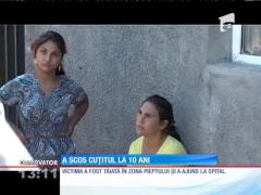 O fetiţă de 13 ani a ajuns la spital înjunghiată de un băiat de 10 ani