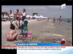 Administratorii plajelor din Mamaia, verificați de inspectorii OPC