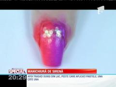 Special! Manichiura de sirenă