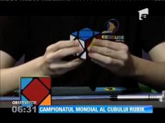 Campionatul mondial al cubului Rubik se desfăşoară în Brazilia!