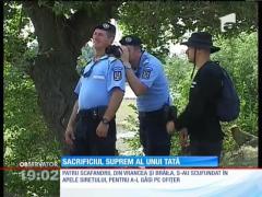 Şeful mascaţilor din IPJ Vrancea a dispărut în apele râului Siret. Bărbatul şi-a salvat fiica de la înec