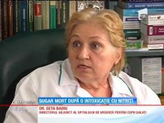 Bebeluș mort după o intoxicație cu nitriți