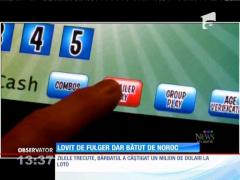 Lovit de trăsnet şi apoi bătut de noroc