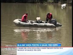 O femeie şi-a dat viaţa pentru a salva trei copii