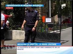 Peste 2.300 de absolvenţi de liceu dau admitere la Medicină