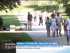 Operele lui Brâncuşi din Târgu-Jiu au intrat sub lupa specialiştilor