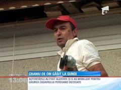 Un craniu găsit la o groapă de gunoi a alertat de dimineaţă autorităţile din Ocna Mureş, Alba