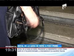 Hoţul de la Gara de Nord a fost prins
