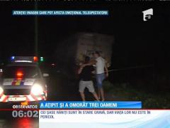 Imagini de coşmar! Un șofer din Galați a adormit și a omorât trei oameni