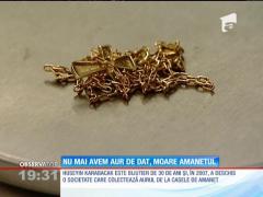 Românii nu mai au aur de dat, iar amanetul rămâne fără clienți