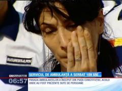 Serviciul de ambulanță a serbat 109 ani