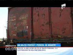 Update! La un pas de tragedie! O tânără voia să facă o poză şi s-a electrocutat