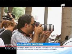 FOCURI de ARMĂ în centrul Barcelonei. Mai multe persoane au fost rănite