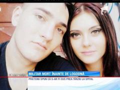 Un tânăr militar a fost ucis de o căpuşă
