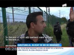 Mii de imigranţi au blocat Eurotunelul în încercarea de a ajunge în Marea Britanie