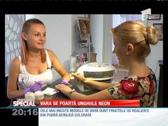 SPECIAL! Vara se poartă unghiile neon