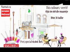 Dă culoare verii cu oja de la Jurnalul Naţional!