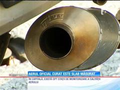 Bucureştenii respiră un aer nemăsurat, dar pe hârtie curat