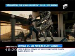 Robert Downey Jr, cel mai bine plătit actor