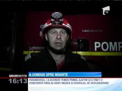 Accident cumplit şi inexplicabil azi-noapte, lângă Dej