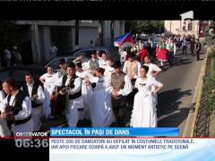 Buzăul a devenit capitala dansurilor populare
