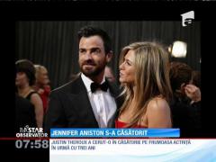 Fericire mare! Jennifer Aniston s-a căsătorit din nou