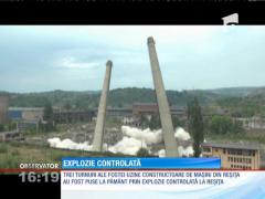 Explozie controlată la Reşiţa