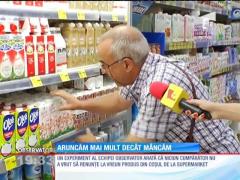 STUDIU: Românii fac risipă la alimente