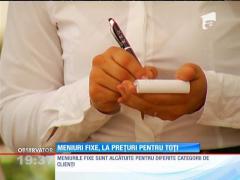 O masă în oraş nu mai este chiar un lux