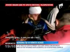 Accident Autostrada Soarelui: Ucraina își ia răniții acasă