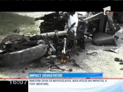 Motociclist accidentat mortal, după ce şoferul unui autoturism nu i-a acordat prioritate