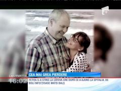 Fetița ucisă de meningită, condusă pe ultimul drum