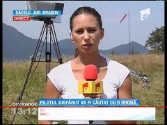Pilotul dispărut va fi căutat cu o dronă