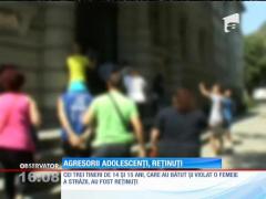 Cei trei adolescenţi din Deva, care au bătut, tâlhărit şi violat o femeie a străzii, au fost arestați