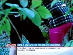 O copilă de 14 ani din Teleorman, violată de faţă cu fratele său geamăn