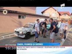 Parcurg zeci de mii de kilometri pentru a-i ajuta pe nevoiaşi. Tinerii binefăcători din Franţa au ajuns în România