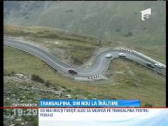 Circulația pe Transalpina, deschisă în regim de şantier