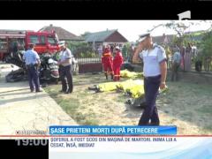 Update! Şase oameni au murit într-un accident auto de groază