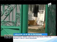 46 de ani de închisoare pentru violatorii de la Vaslui
