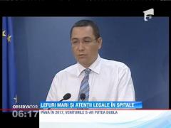 Guvernul a legalizat şpaga în spitale