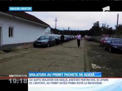 Violatorii din Vaslui au primit pachete de acasă