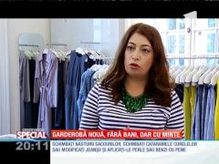 Special! Garderobă nouă, fără bani, dar cu minte