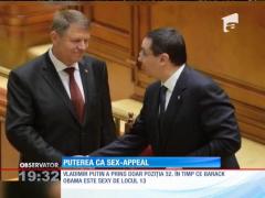 Victor Ponta și Klaus Iohannis, într-un top al celor mai sexy lideri din lume